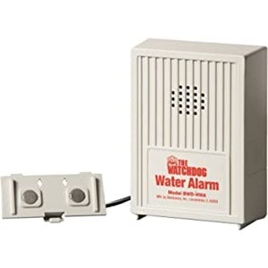 Pictured is the Basement Watchdog BWD-HWA Water Alarm