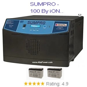 The Sumpro 100 is The Best Backup Pump System For Your Water Pumping Needs