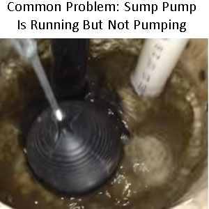 Pictured is a failed sump pump switch. The pump motor is running,but not pumping any water. 