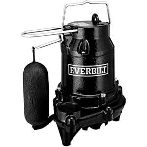 Everbilt HDS30 1/3 HP Sump Pump