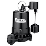 Flotec Sump Pump Model E75VLT 0.75 Horse power Cast Iron Housing, Vertical Float Switch Automatic Submersible Sump Pump