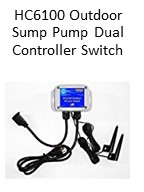 HC6100 Outdoor Sump Pump Controller Switch