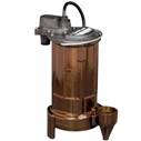 Liberty Pumps 290-2 Manual 3/4 HP Mid Range Head Cast Iron Housing, Bottom Screen With Legs to Raise Pump Base, 3/4 Inch Solids Handling, 4260 GPH At 10 Foot Lift Sump/Effluent Pump with 25-Foot Cord