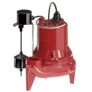 Liberty Pump LE41Av Sewage Pump 4/10 HP 