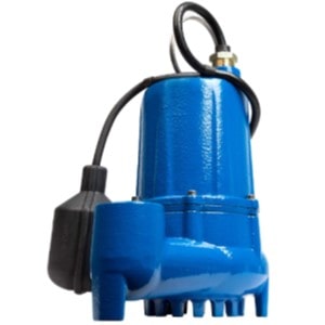 Little Giant Sump Pump Model LG-S50T 0.5 Horse power Cast Iron Housing, Base and Volute Tether Float Switch Automatic Submersible Sump Pump