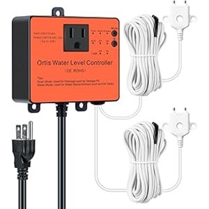 Pictres is the Ortis 02 electronic switch with 2 sensors and a controller. The sensors can be installed from one-half inch to 20 inches betwetween them.