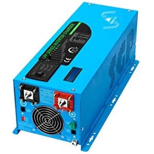 SUNGOLDPOWER 2000W DC 12V Peak 6000W Pure Sine Wave Inverter Pictured