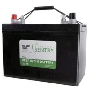 Star Water Systems Battery STB100B Group 27 Ah100 AGM For Battery-Backup Sump Pump