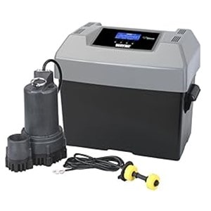 WAYNE WSM3300 Sump MinderTM Advanced Notification Battery Back-Up Sump Pump System 