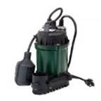 Zoeller M49 .25 HP-Cast Iron Motor Housing Themoplasitc Base And pPmp housing 9 ft cord, 24,00 GPH at 10  foot vertical height Submersible Sump Pump 2 yr warranty