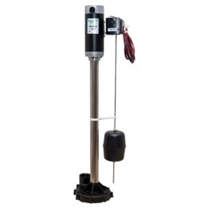 Zoeller 585-0005 Battery-Backup Pedestal Thermoplastic Sump Pump