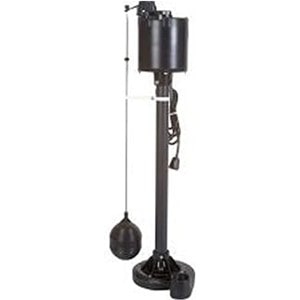 Pictured is the Zoeller 84-0001 Pedestal Sump Pump Old Faithful series 1/2 HP.