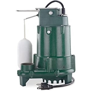 Zoeller 1096-0001 0.50 HP-Cast-Iron Submersible Sump Pump