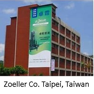 Pictured is the Zoeller Company Facility in Taipei, Taiwan. 