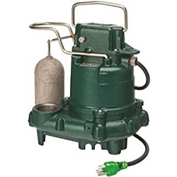 Zoeller M63 Premium Series Sump Pump one-third horse power upgraded from Zoeller M53 sump pump