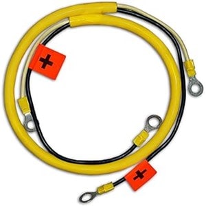 Basement Watchdog PJC Parallel Cables for hooking up two batteries to double runtime. fpr  Battery Backup Sump Pump
