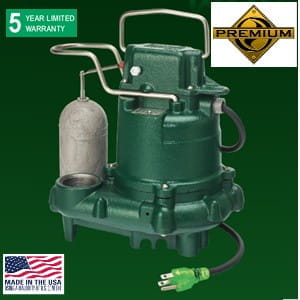 Pictured is the Best Zoeller Sump Pump for the basement: M63. Zoeller Model M63 has 6 upgrades from the plumbers favorite the Zoeller M53. This is why the Zoeller M63 is the best 