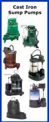 Cast Iron Submersible sump pumps at Pumps Selection a