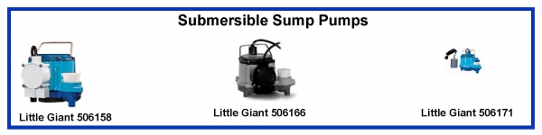 Little Giant Sump Pump