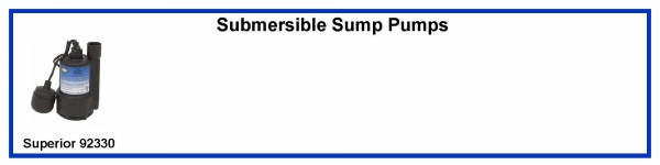 Superior Aump Pump