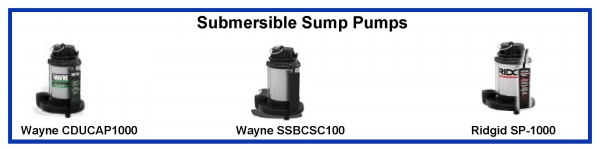 Wayne CDUCAP1000 Sump Pump