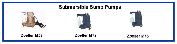 Zoeller Submersible Sump Pumps